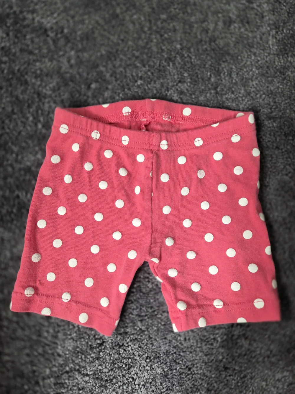 Carter's Hot Pink Polka Dot Bike Shorts